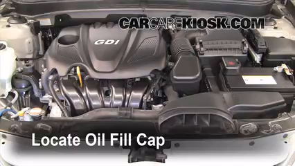 Oil & Filter Change Hyundai Sonata (2011-2015) - 2011 Hyundai Sonata